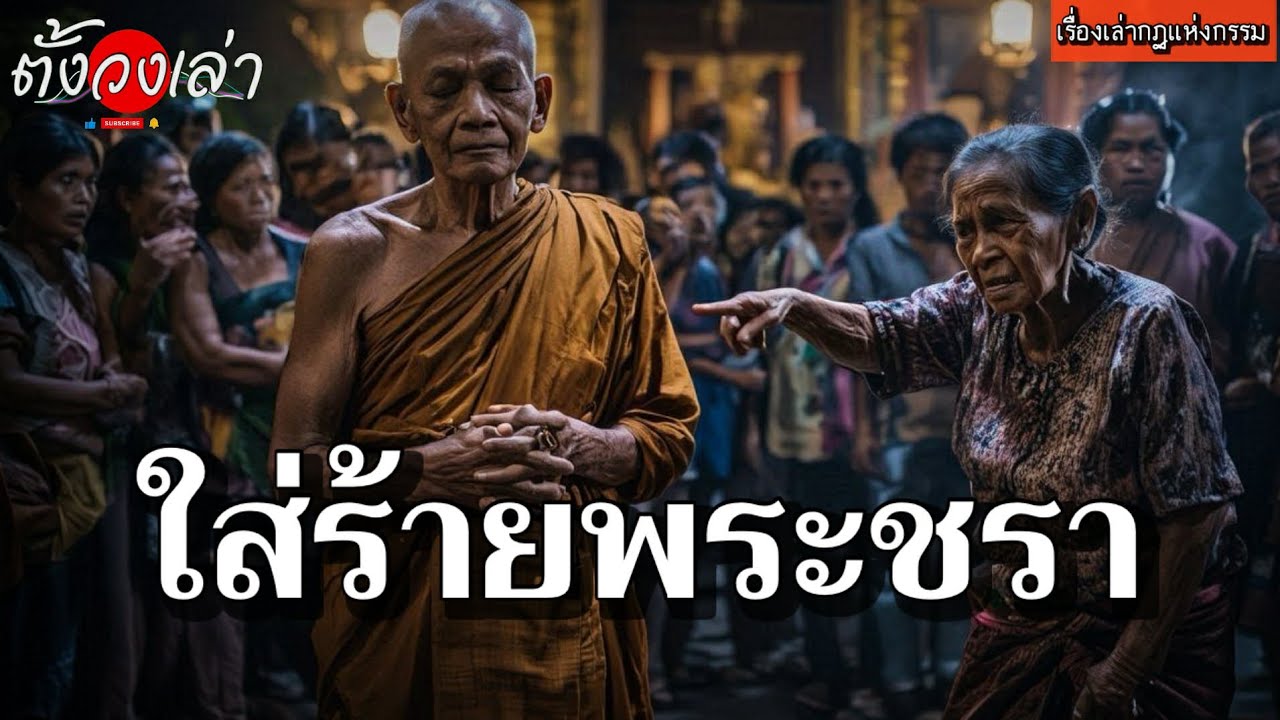 ผลกรรมใส่ร้ายพระชรา |เรื่องเล่ากฏแห่งกรรม