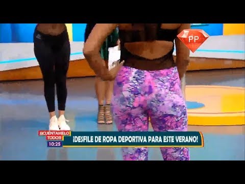 Desfile de Ropa Deportiva con Fiorella Flores
