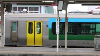 ＥＦ81 141＋キハＥ130 110「配8144レ」黒磯出発20160114
