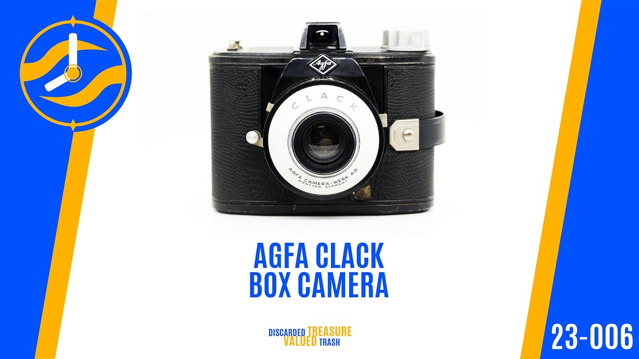 VINTAGE AGFA CLACK BOX FILM CAMERA - YouTube