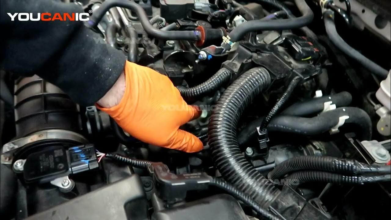 Honda Engine Coolant Temperature Sensor Replacement - P06-2 - YouTube
