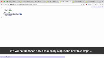 068 Step 12   Introduction to Currency Conversion and Currency Exchange Microservice