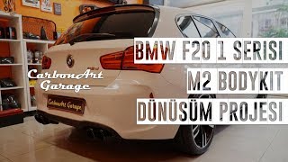 Bmw F20 1 Seri̇si̇ M2 Bodyki̇t Dönüşüm Projesi̇ - Bonus Egzoz Ve Jant - 20