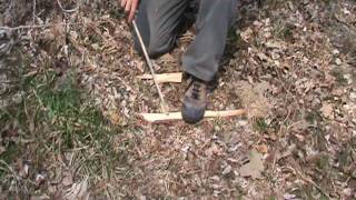 Hand Drill and Punkwood Fire