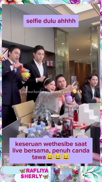 keseruan wethesibe saat live bersama#cindy #joseph #jorgionsu#shortvideo