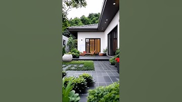 Không Tin Đây Là Nhà Cấp 4 Mái Nhật! Quá Đẹp, Quá Đỉnh!. 1677. #shorts #trending #design #home