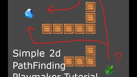 2d Simple Pathfinding Playmaker Unity Tutorial
