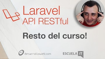 Planificación del curso de API RESTful con Laravel y preguntas finales de la clase 1