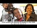 First Week with Kenyan Grandma in the USA! How many grandkids she wants Vlog ep. 88 미국일상 케냐 할머니