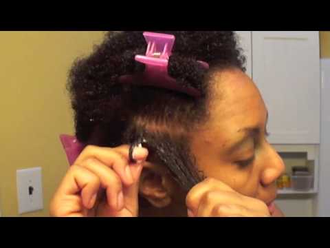 Finger Coils On Natural Hair Youtube