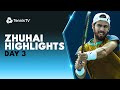 Khachanov Plays Bolt; McDonald, Nishioka &amp; More Feature | Zhuhai 2023 Highlights Day 3