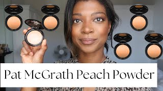 New Pat Mcgrath Blurring Powder In Peach Review Wear Test