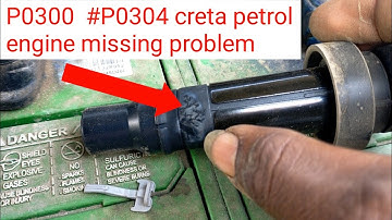 Hyundai creta petrol missing problem P0300 # P0304 😱😲😲