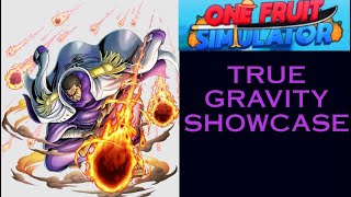 True Gravity Awakening showcase (One Fruit Simulator Roblox)