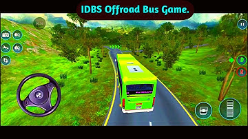 IDBS Offroad Games| Bus Driving Game| Gameplay| Gaming| Driving Simulator 2023| IDBS Studio Game