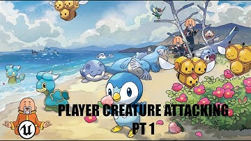 Player Attacking Pt1 Accuracy Check/Move Set - #17 Pokémon Clone Unreal Engine 5.1 Tutorial