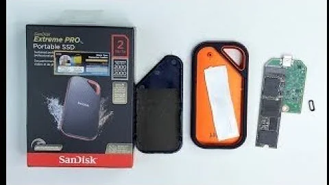 Sandisk 1TB Portable SSD - Disassembly/Extracting NVMe Drive
