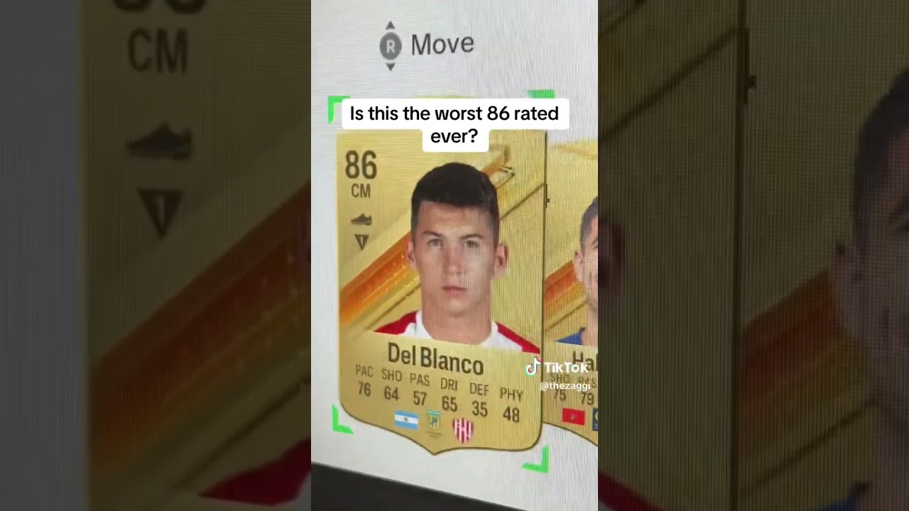 Ea fc worst 86 rated card