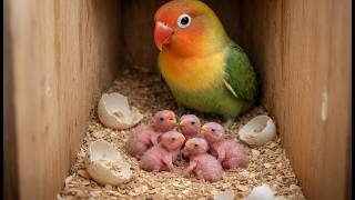 🦜 Day 0 to Day 40: The Emotional Growth of a Baby Lovebird in a Zoo Aviary