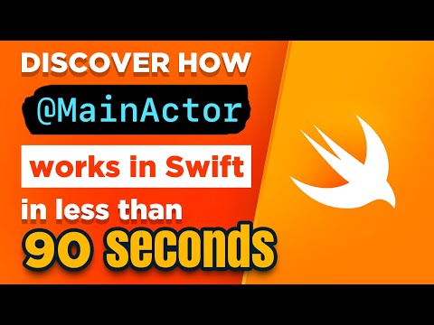Discover how @MainActor