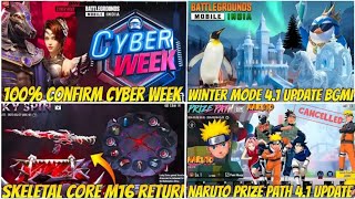 Cyber Week 100% Confirm Rewards | 4.1 Update Winter theme mode | Upcoming Update Leaks 
