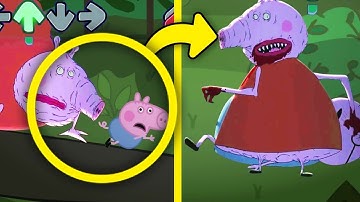 References in FNF Vs Peppa Pig Mod | PEPPA.EXE (Muddy Puddles Funkin)