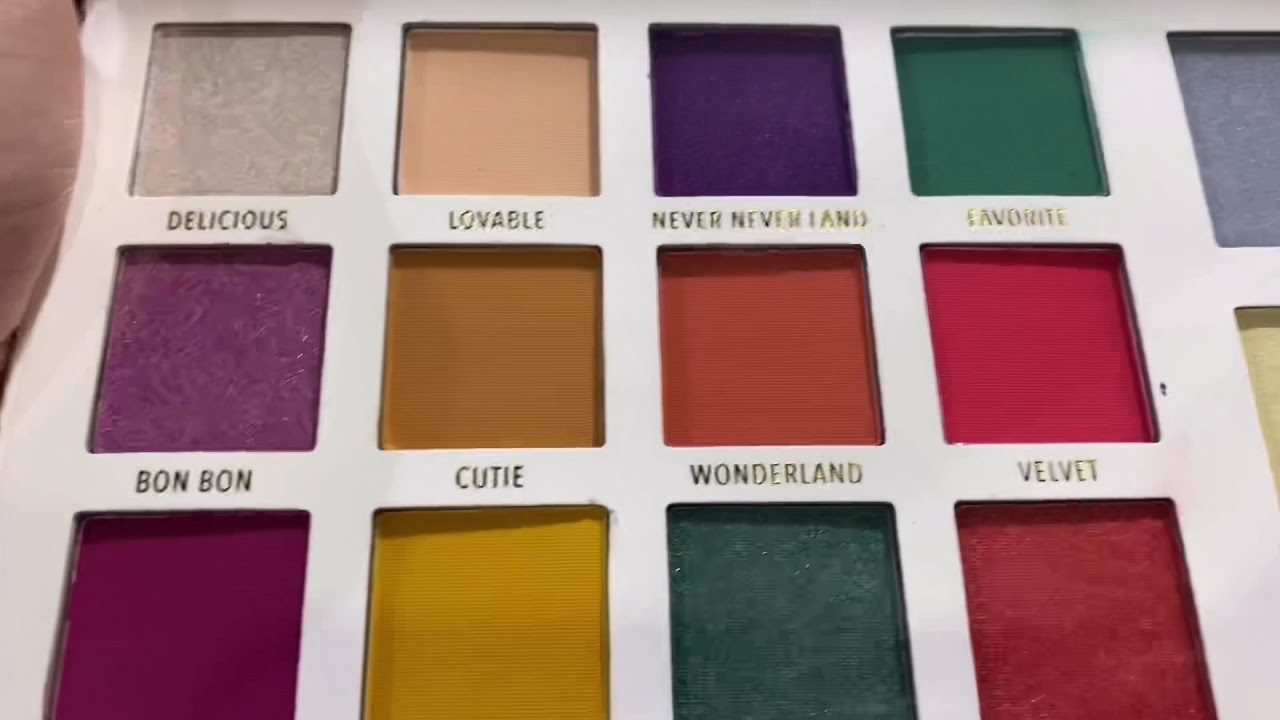 Wholesale Moira Beauty Sweet Paradise Destiny Eye & Face Palette  l Wholesale Makeup