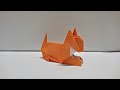 Origami Katze Einfach