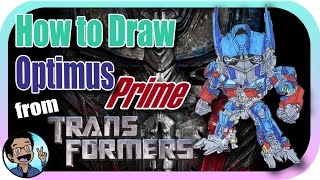 🎨 How to Draw Optimus Prime