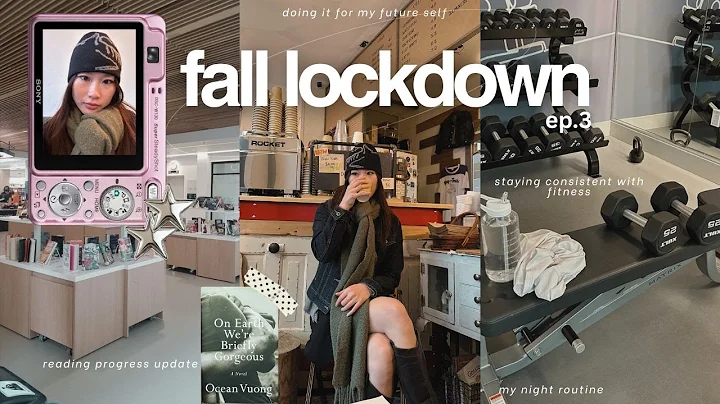 LOCK in for FALL | staying consistent, healthy habits, night-time routine, finish 2025 strong ✰ .ᐟ