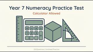 NAPLAN Year 7 Numeracy Practice Test | 32 Questions & Full Solutions