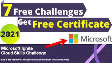 Free Microsoft Certification exam | Microsoft Ignite Cloud Skills Challenge 2021