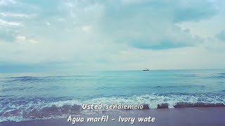 Video thumbnail of "Usted señalemelo - Agua marfil ( Español - Ingles)"