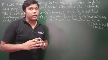 78. Determinants - Word Problems Based on System of Equations - Example #9