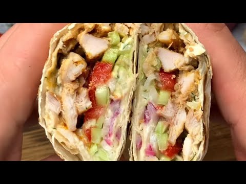 Настоящая домашняя шаурма в лаваше рецепт