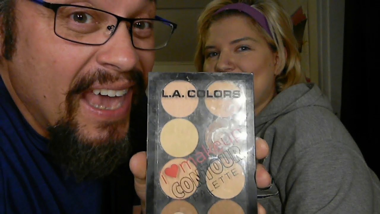 My dad does my makeup OMG