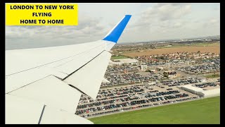 LONDON TO NEW YORK FLYING BACK | HOME TO HOME