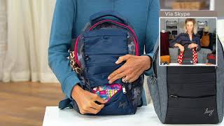 Lug Color-Blocked Backpack - Hopper on QVC