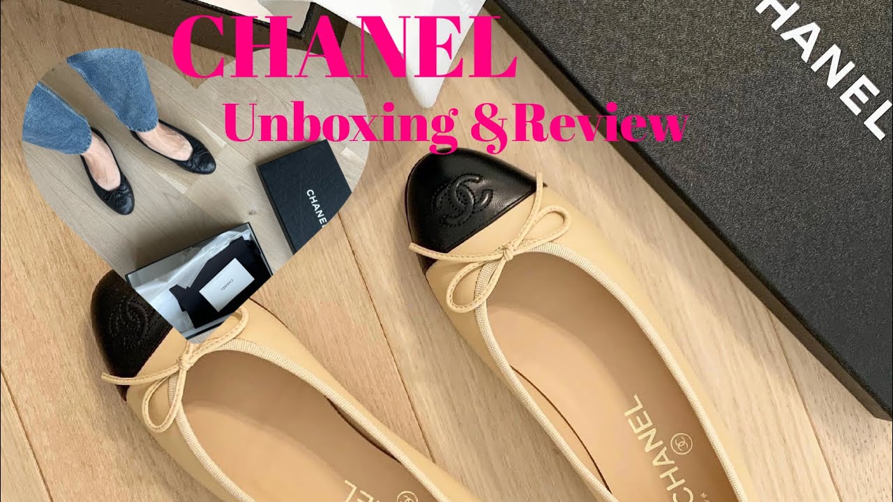 CHANEL バレリーナシューズ・箱と袋付き CHANEL バレリーナシューズ・箱と袋付き 大人気！CHANEL