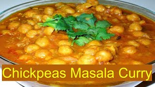 Chickpeas Masala Curry | Village Food | Very Taste Masala Curry | Healthy Food