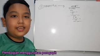 Cara pembagian menggunakan porogapit #kelas4sd #matematika screenshot 4
