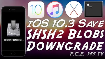 iOS 10.3 Downgrade To 10.2 - How to Save SHSH2 for iOS 10.3 Beta