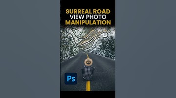 Surreal Road View photo Manipulation in photoshop #photoshoptutorial #art #artwork #adobe