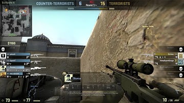 ESEA.net COTW: Double No Scope Jumping AWP Shots