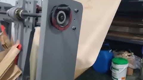 ZD550Q Automatic Paper Bag Making Machine With Rope Handle