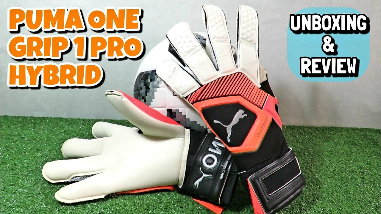 PUMA ONE GRIP PRO HYBRID | GUANTE PROFESIONAL | Unboxing & Review - YouTube