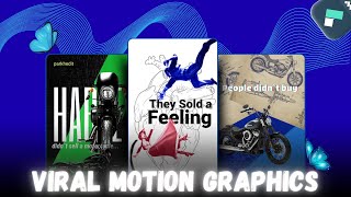 How to Create Viral Promo Ads in Filmora | Motion Graphics Tutorial