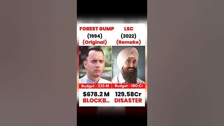 Forest Gump Vs Lal Singhal Chadda Movie Comparison And Lal Singh Chadda Box Office Collection