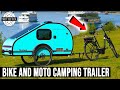 Top 10 Bicycle Campers and Motorcycle Caravan Trailers for Lightweight Travels