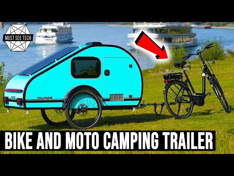 Top 10 Bicycle Campers And Motorcycle Caravan Trailers For Lightweight Travels